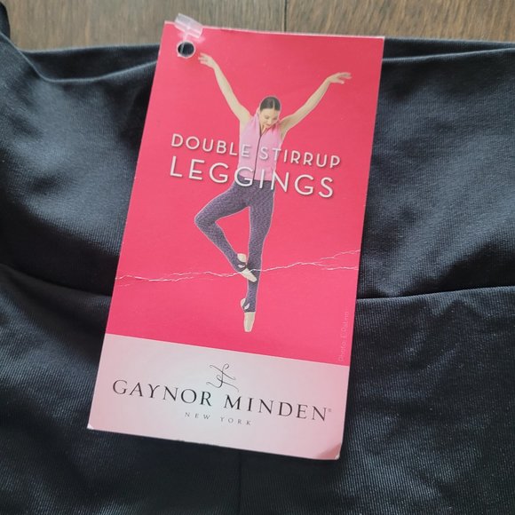 Black Dance Leggings - Picture 2 of 4